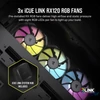 Kép 4/4 - Corsair iCUE LINK 6500X RGB Tempered Glass Black gépház