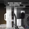 Kép 5/6 - Corsair iCUE LINK 2500X RGB Micro ATX Dual Chamber Tempered Glass White gépház