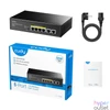 Kép 5/5 - Cudy FS1006P 4-FE PoE Switch with 2 Uplink FE