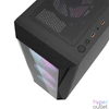 Kép 11/30 - darkFlash DK352 Plus Tempered Glass Black gépház