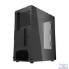 Kép 19/30 - darkFlash DK352 Plus Tempered Glass Black gépház