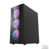 Kép 5/30 - darkFlash DK352 Plus Tempered Glass Black gépház