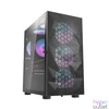Kép 1/9 - darkFlash DLM21 Mesh Tempered Glass Black gépház