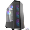 Kép 1/11 - darkFlash Melody Tempered Glass Black gépház