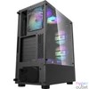 Kép 8/11 - darkFlash Melody Tempered Glass Black gépház