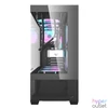Kép 2/9 - darkFlash DS900 AIR Tempered Glass Black gépház