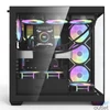 Kép 2/7 - darkFlash DS900 Aquarium Tempered Glass Black gépház