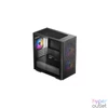 Kép 3/12 - DeepCool Martexx  40 3FS Tempered Glass Black gépház