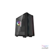 Kép 1/5 - DeepCool CC560 ARGB V2 Tempered Glass Black gépház