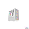 Kép 1/7 - DeepCool CH560 WH Tempered Glass White gépház