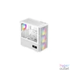 Kép 3/9 - DeepCool CH560 DIGITAL WH Tempered Glass White gépház