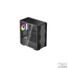 Kép 3/10 - DeepCool CC360 ARGB Tempered Glass Black gépház