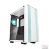 Kép 1/6 - DeepCool CC560 WH V2 Tempered Glass White gépház