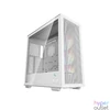 Kép 1/5 - DeepCool Morpheus Tempered Glass White gépház