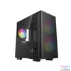 Kép 1/5 - DeepCool CH360 Digital Tempered Glass Black gépház