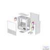 Kép 4/5 - DeepCool CH360 Digital Tempered Glass White gépház