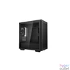 Kép 2/13 - DeepCool CH370 Tempered Glass Black gépház