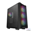 Kép 1/12 - DeepCool CC560 MESH V2 Tempered Glass Black gépház