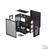 Kép 11/12 - DeepCool CC560 MESH V2 Tempered Glass Black gépház