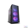 Kép 1/7 - DeepCool Matrexx 55 Mesh Add-RGB 4F Black gépház