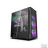 Kép 7/7 - DeepCool Matrexx 55 Mesh Add-RGB 4F Black gépház