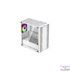 Kép 3/15 - DeepCool CC360 WH ARGB Tempered Glass White gépház