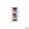 Kép 5/15 - DeepCool CC360 WH ARGB Tempered Glass White gépház