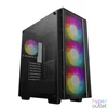 Kép 1/12 - DeepCool Matrexx 55 Mesh V4 C Tempered Glass Black gépház