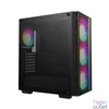 Kép 2/12 - DeepCool Matrexx 55 Mesh V4 C Tempered Glass Black gépház