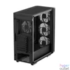 Kép 6/12 - DeepCool Matrexx 55 Mesh V4 C Tempered Glass Black gépház