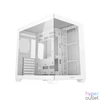 Kép 1/7 - DeepCool CG530 Tempered Glass White gépház