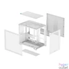 Kép 5/7 - DeepCool CG530 Tempered Glass White gépház