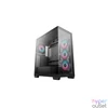Kép 1/15 - DeepCool CG580 4F Tempered Glass Black gépház