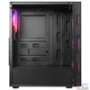 Kép 4/7 - Everest PLAID V1 Tempered Glass Black gépház