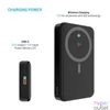 Kép 4/11 - FIXED MagZen 10 Pro Qi2 standard 10000mAh PowerBank fekete