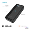 Kép 4/10 - FIXED Zen2 20, 20 000 mAh PowerBank, fekete