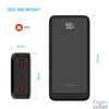Kép 5/10 - FIXED Zen2 20, 20 000 mAh PowerBank, fekete