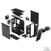 Kép 18/18 - Fractal Design Meshify 2 Compact Light Tempered Glass Black gépház