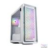 Kép 1/3 - FSP CUT593P Tempered Glass White gépház