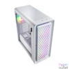 Kép 2/3 - FSP CUT593P Tempered Glass White gépház