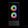 Kép 4/9 - Gamdias Talos E3 CG Tempered Glass Black gépház