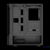 Kép 7/9 - Gamdias Talos E3 CG Tempered Glass Black gépház