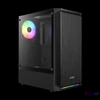 Kép 2/9 - Gamdias Aura GC8 ARGB Tempered Glass Black gépház