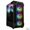 Kép 1/9 - Gamdias Aura GC1 Elite ARGB Tempered Glass Black gépház