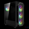 Kép 2/9 - Gamdias Aura GC1 Elite ARGB Tempered Glass Black gépház