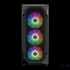 Kép 5/9 - Gamdias Aura GC1 Elite ARGB Tempered Glass Black gépház