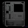Kép 8/9 - Gamdias Aura GC1 Elite ARGB Tempered Glass Black gépház