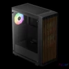 Kép 5/9 - Gamdias Aura GC4 Elite ARGB Tempered Glass Black gépház