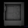 Kép 7/9 - Gamdias Aura GC4 Elite ARGB Tempered Glass Black gépház