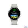 Kép 3/7 - Garmin Venu 3S Silver Stainless Steel Bezel with Sage Grey Case and Silicone Band okosóra